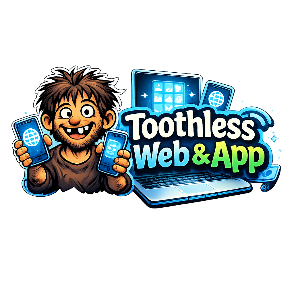 Toothless Web & App logo